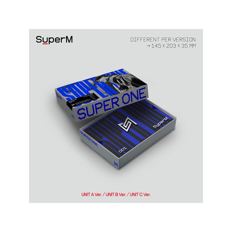 Pass album SuperM The 1st Album 'Super One'