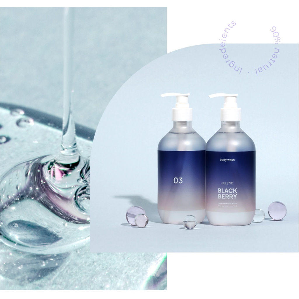 JUL7ME Perfume Body Wash 500ml