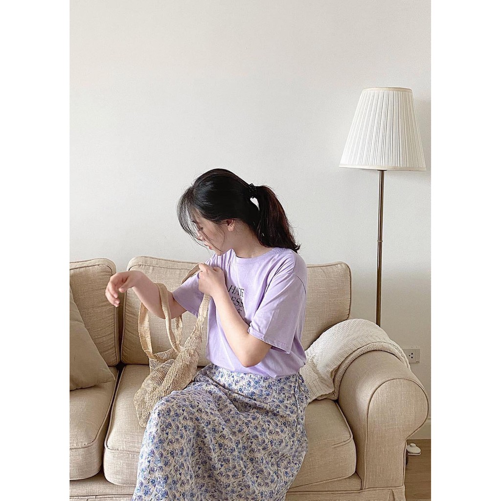 Chân váy hoa nhí floral xanh | BigBuy360 - bigbuy360.vn