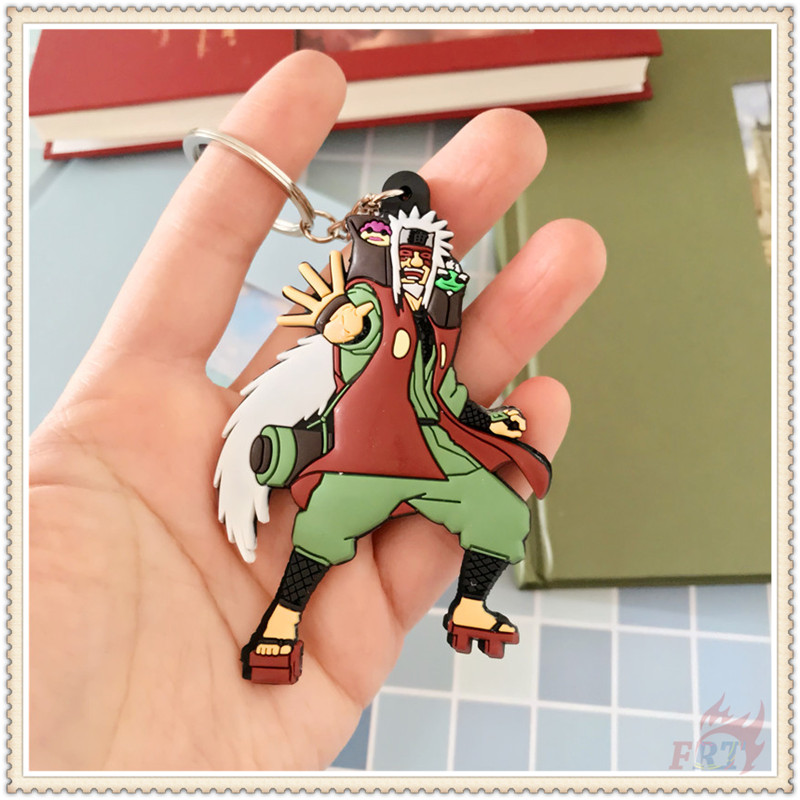 1 móc khóa silicon hình nhân vật phim Naruto