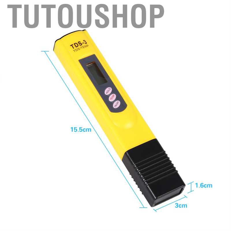 Thiết Bị Kiểm Tra Chất Lượng Nước Kỹ Thuật Số Lcd Tds Ppm