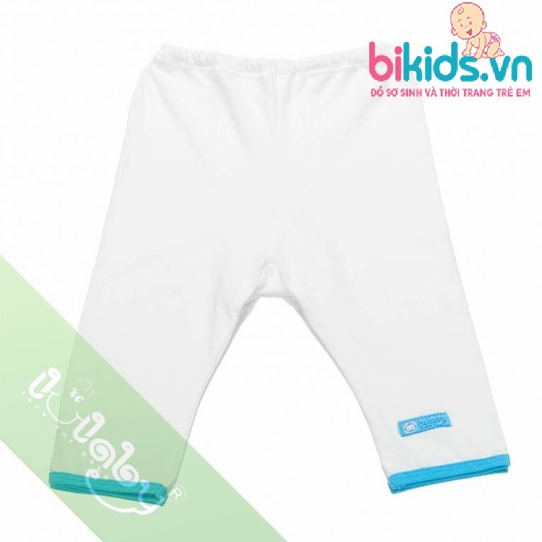 Quần dài đáp đũng - Trắng - 6M