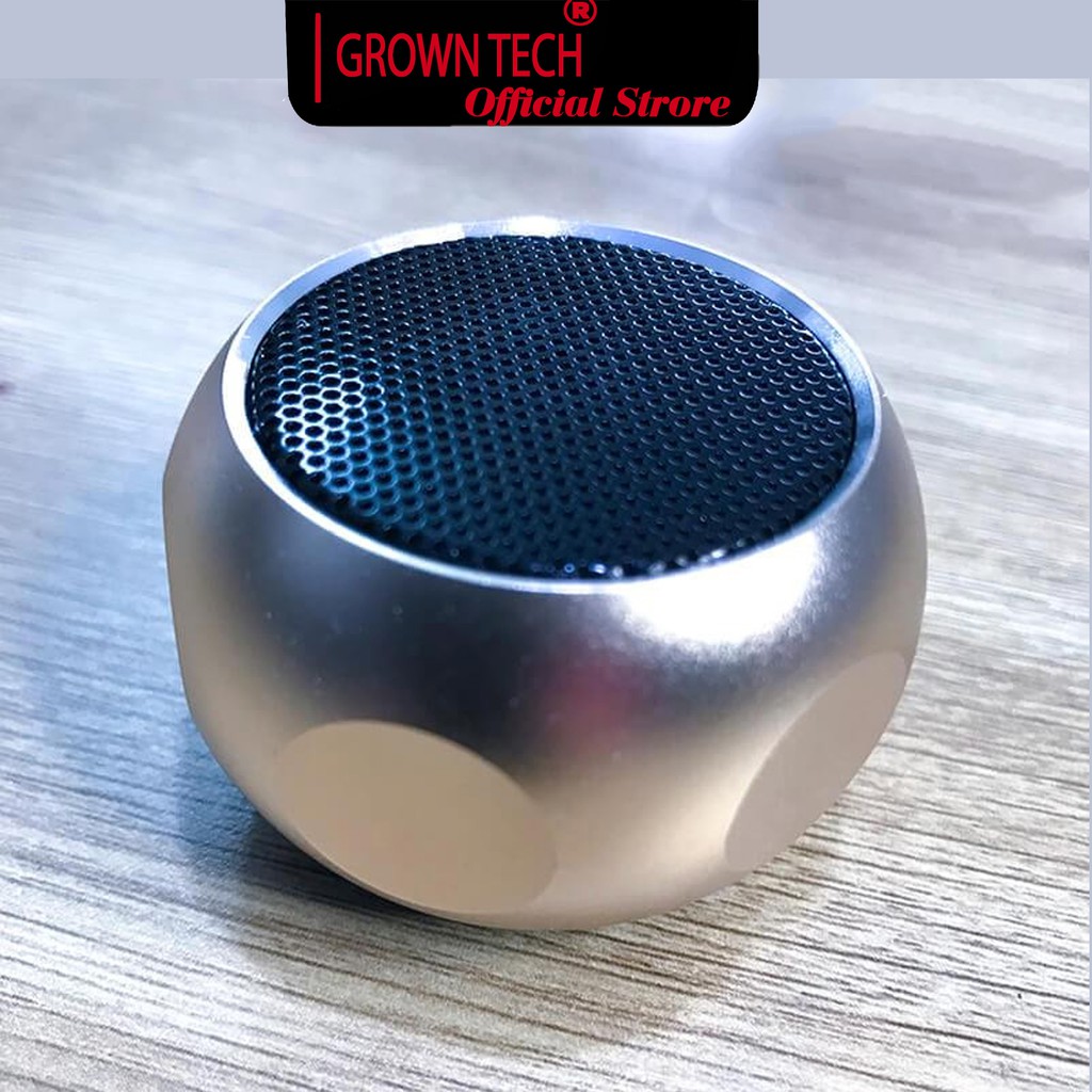 Loa bluetooth nghe nhạc GrownTech M10 siêu mini, dòng cao cấp kèm dây bass trầm