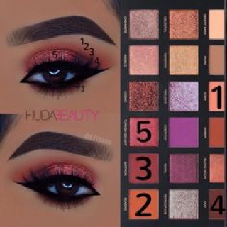 Bảng Mắt Huda Desert Dusk Eyeshadow Palette