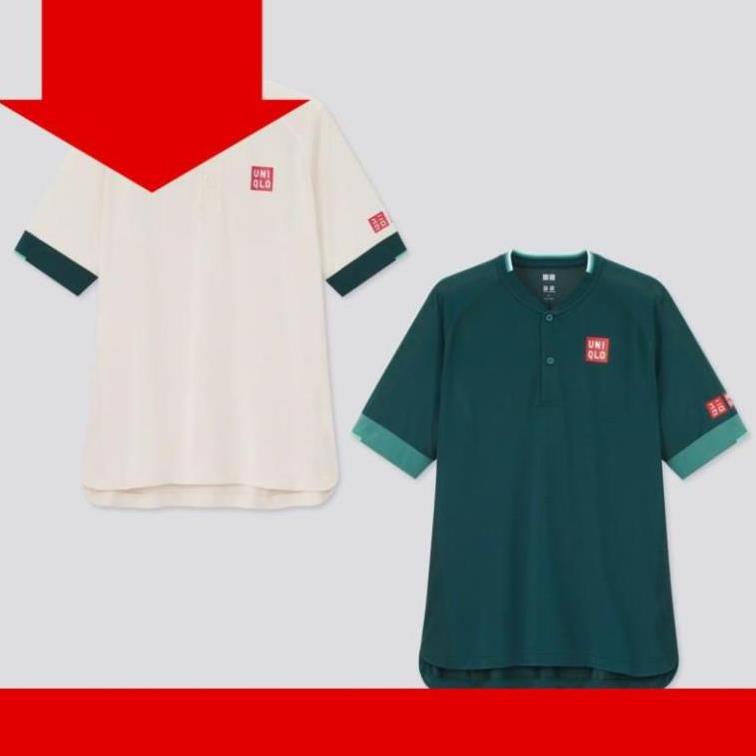 [ hot sale ] Bộ Quần Áo Thể Thao Nam Uniqlo Tennis Federer Doha Open 2021  🥇 ⚡