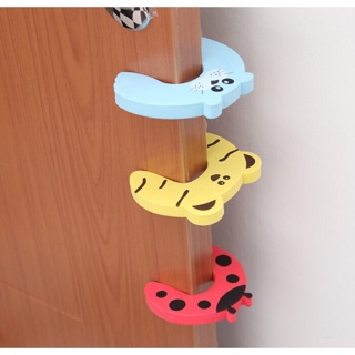 Set 3 miếng xốp chặn cửa hình thú, an toàn cho bé