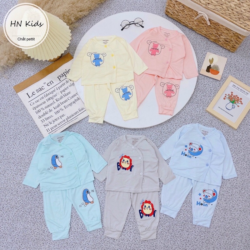 Bộ cài chéo HN Kids cho bé siêu yêu