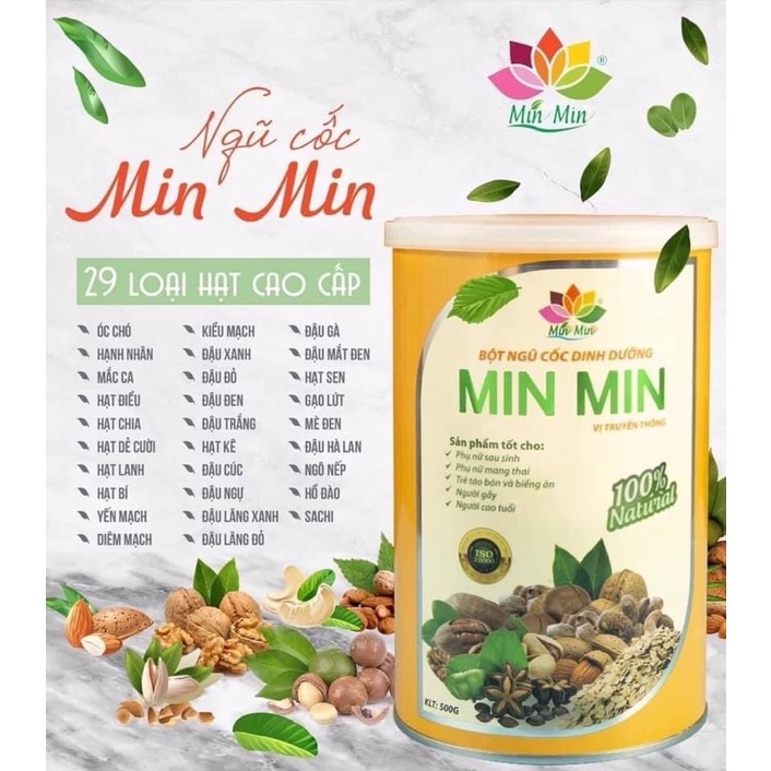 Ngũ Cốc Min Min Vàng ( 29 hạt )