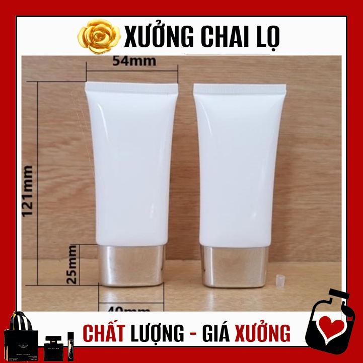 Tuýp Chiết Mỹ Phẩm ❤ TOP GIÁ RẺ ❤ Tuýp nhựa (tube) nắp xi 50ml, 100ml đựng kem chống nắng, chiết dầu gội, sữa tắm