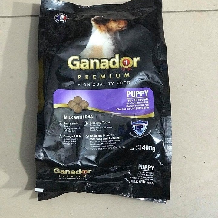 Thức ăn cho chó Ganador 400gr