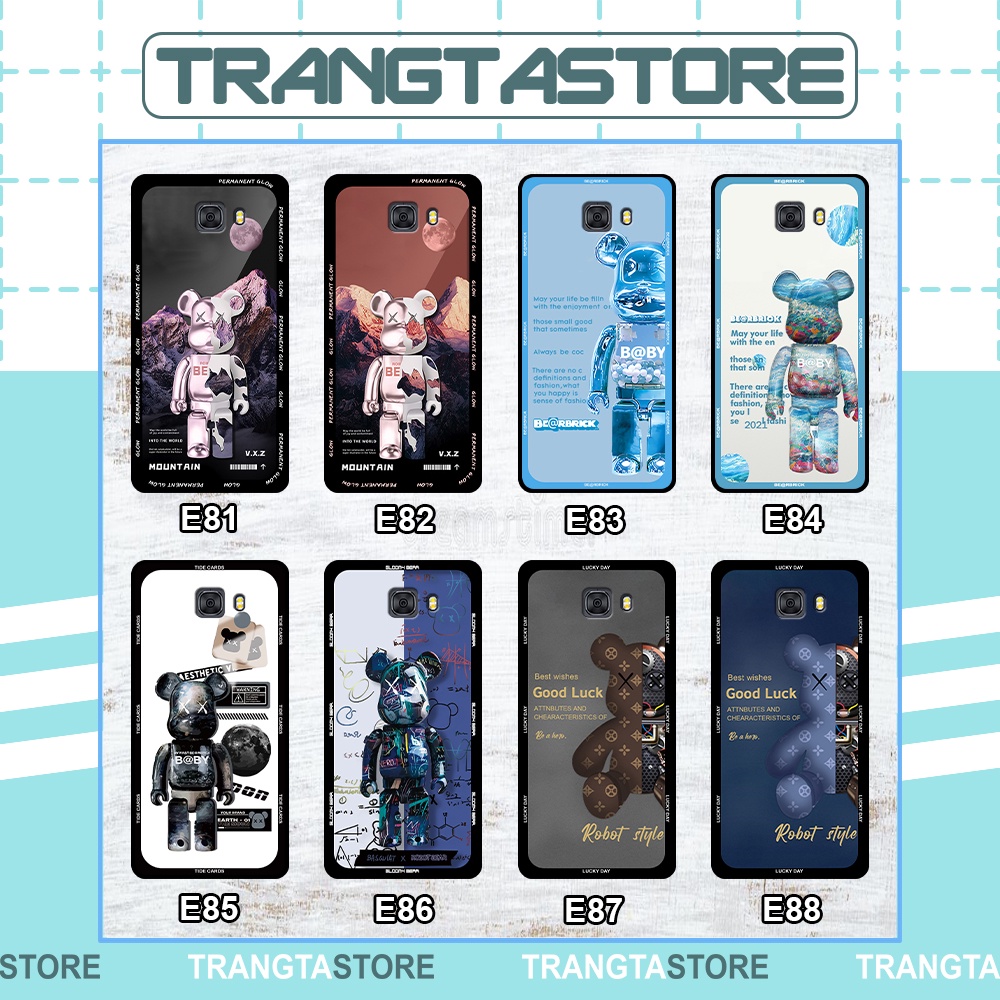 Ốp lưng Samsung A9 Pro - C9 Pro in hình gấu Bearbrick,Mountain,xanh,đen,đỏ giá rẻ