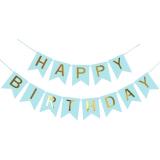 Cờ đuôi cá HAPPY BIRTHDAY (sỉ 100b - 9k)