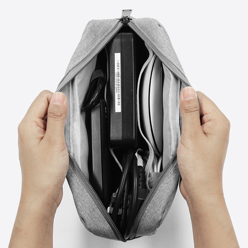 Túi Đựng Dây Cáp / Dụng Cụ Điện Tử SD Gọn Gàng Cho Xe Hơi