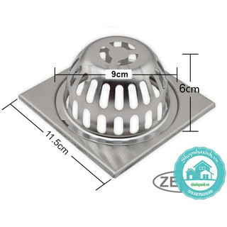 Phễu Thoát Sàn Ban Công Inox TS101 (ROOF DRAIN)