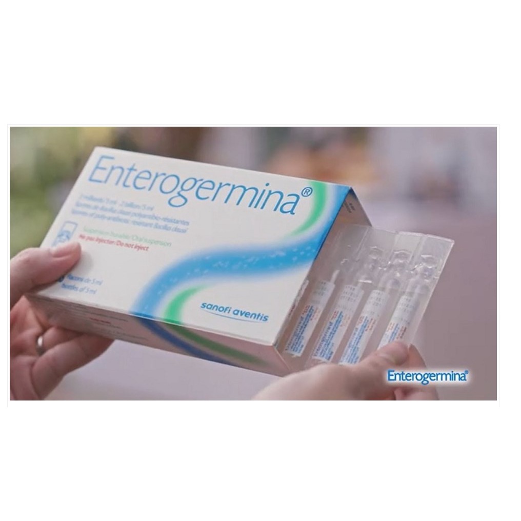 Men ENTEROGERMINA hộp 20 ống, DÀNH CHO TRẺ SƠ SINH và TẤT CẢ MỌI NGƯỜI