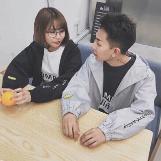 💓Áo khoác dù nam/nữ mặt cười