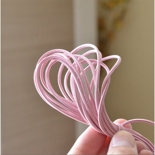 Dây Thun Cột Tóc Độ Co Giãn Cao DIY Kèm Dây Thun Cột Tóc