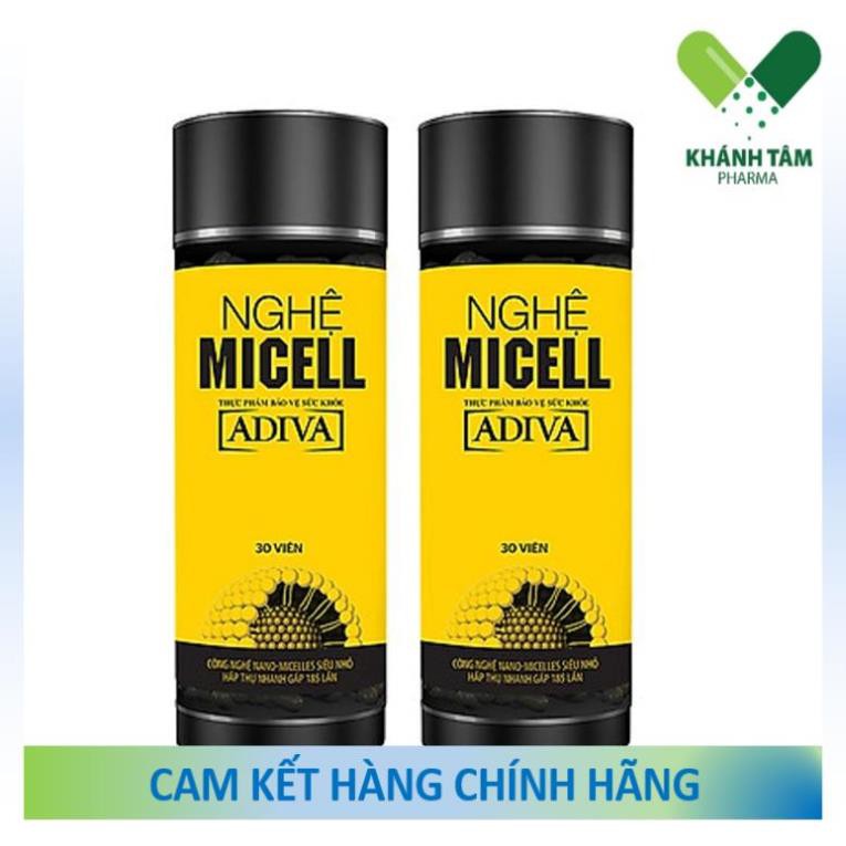 [Date mới nhất] Nghệ Micell Adiva - Nghệ viên uống Nano curcumin [Adiva collagen, micel, micelle] _Khánh Tâm