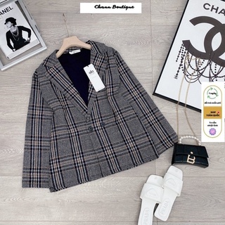 ÁO DẠ. ÁO KHOÁC DẠ CỔ VEST 
