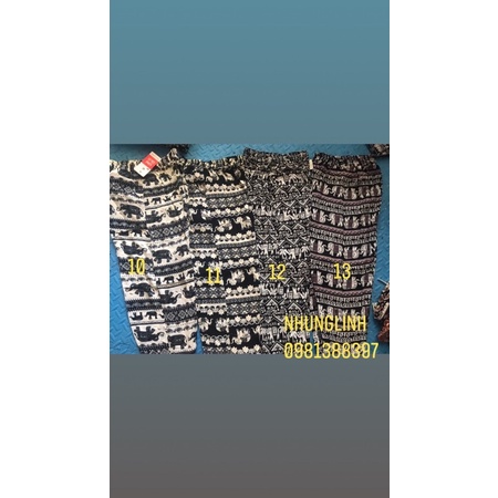 Quần lanh dài xuông gấu (Alibaba) | BigBuy360 - bigbuy360.vn