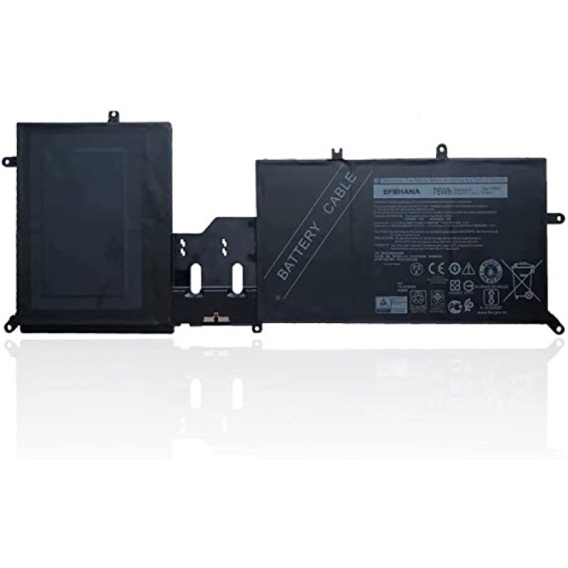 Pin laptop Dell Alienware M15 R2 M17 R2 Y9M6F 76Wh BATTERY.