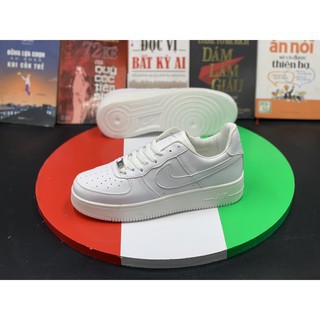 Giày Thể Thao Sneaker AF1 Trắng Full Nam Nữ