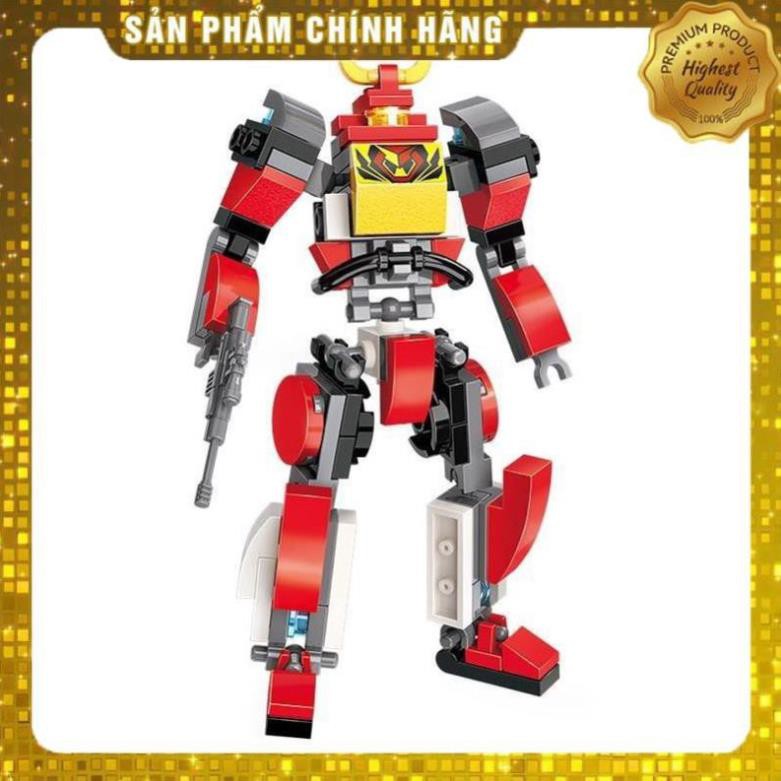 Đồ chơi giáo dục xếp hình Lego mô hình siêu nhân và quái thú
