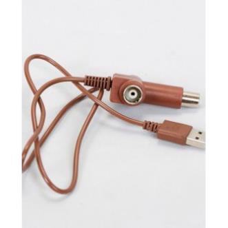 Anten dvb-t2 để bàn Mobi tivi(an viên)+kèm cáp usb cấp 5v