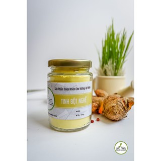 Tinh bột nghệ 100g đắp mặt nạ