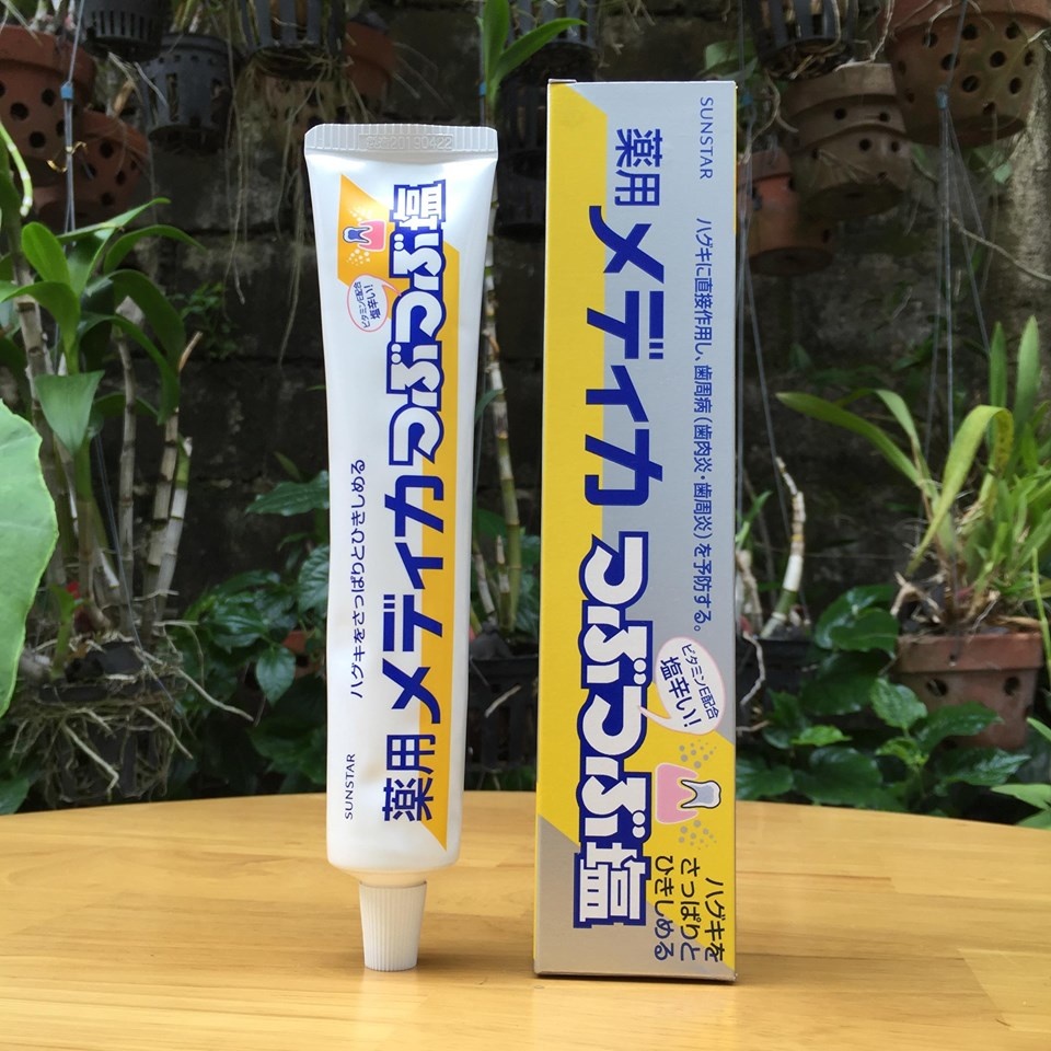 Kem đánh răng muối Sunstar Nhật Bản 170g | KDR muối hàng Nhật nội địa shiroba