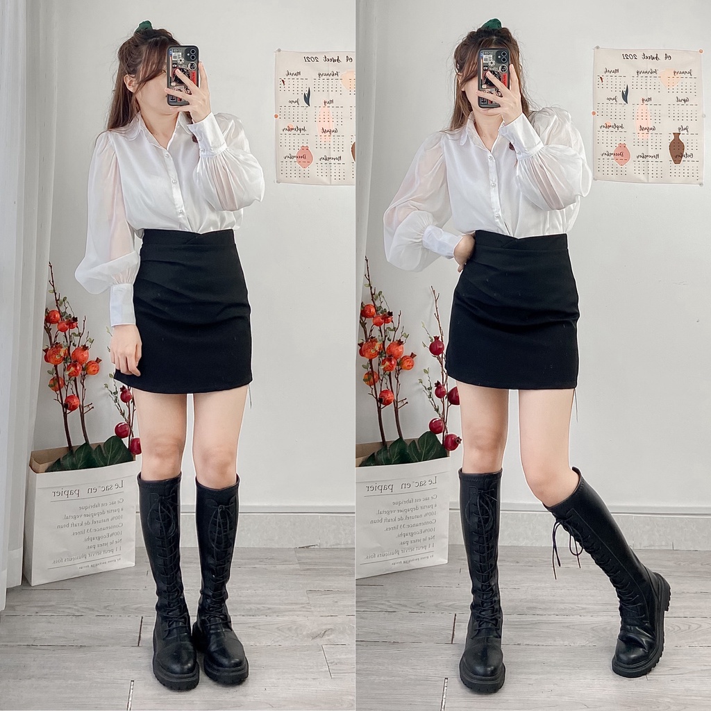 Chân váy nhún li 802