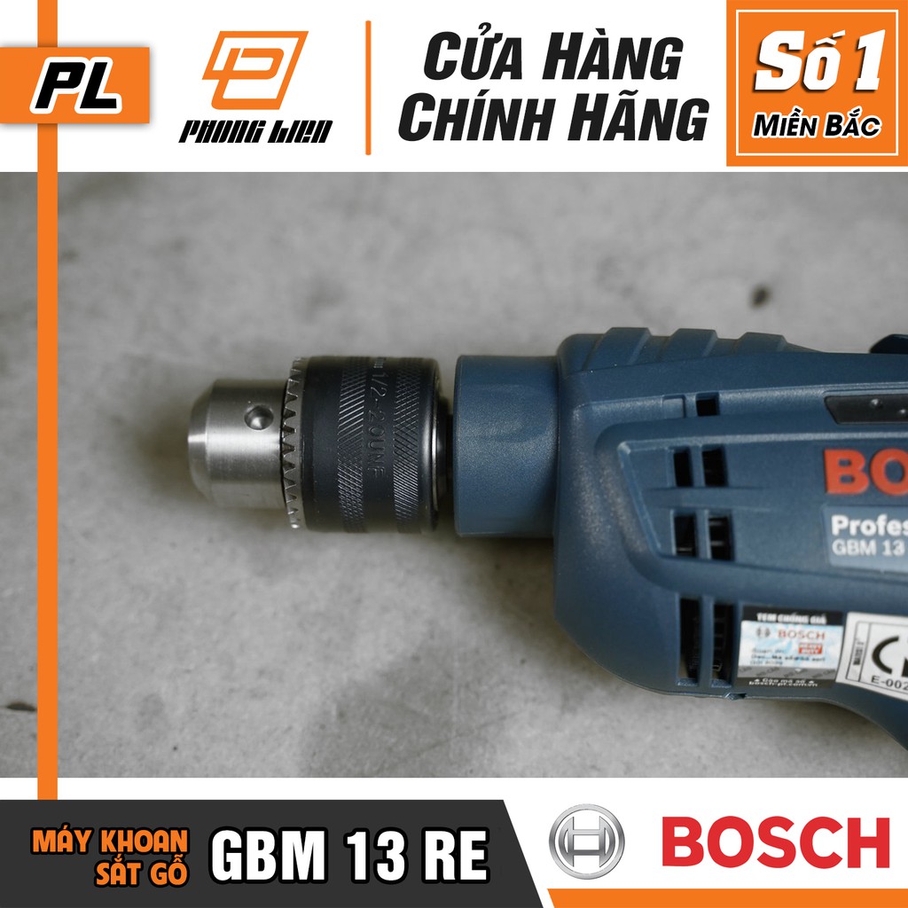 Máy Khoan Bắt Vít Bosch GBM 13 RE (13MM-600W) - Hàng Chính Hãng