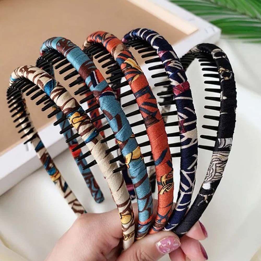 Băng Đô Cài Tóc Răng Hoa Thời Trang Ngọt Ngào Cho Nữ