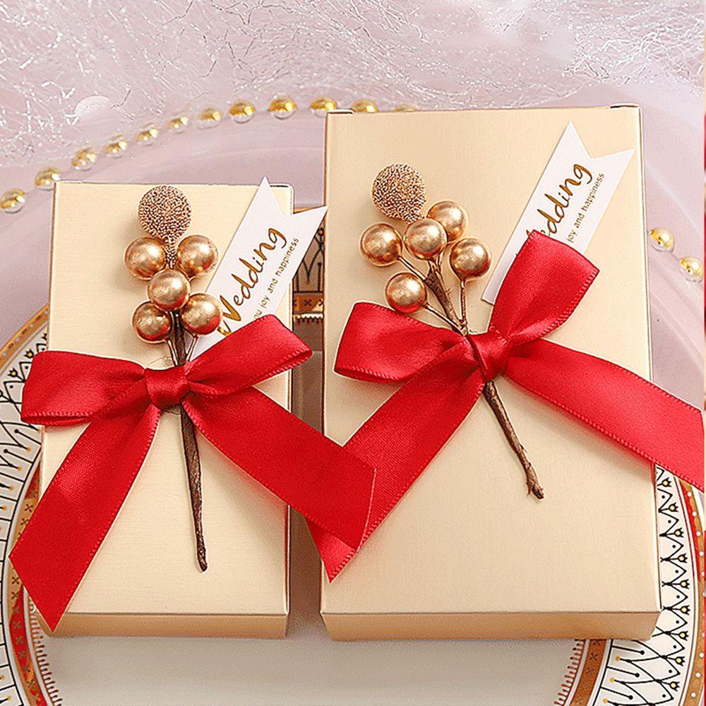 Set 10 Hộp Giấy Đựng Kẹo TAYLOR1 Phong Cách Châu Âu Trang Trí Tiệc Cưới