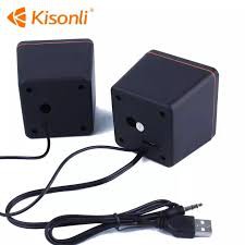 Loa Vi Tính KISONLI V400 2.0 - Thiết Kế Nhỏ Gọn- Âm Thanh Ấm, FULL BOX, Bảo Hành 6 Tháng