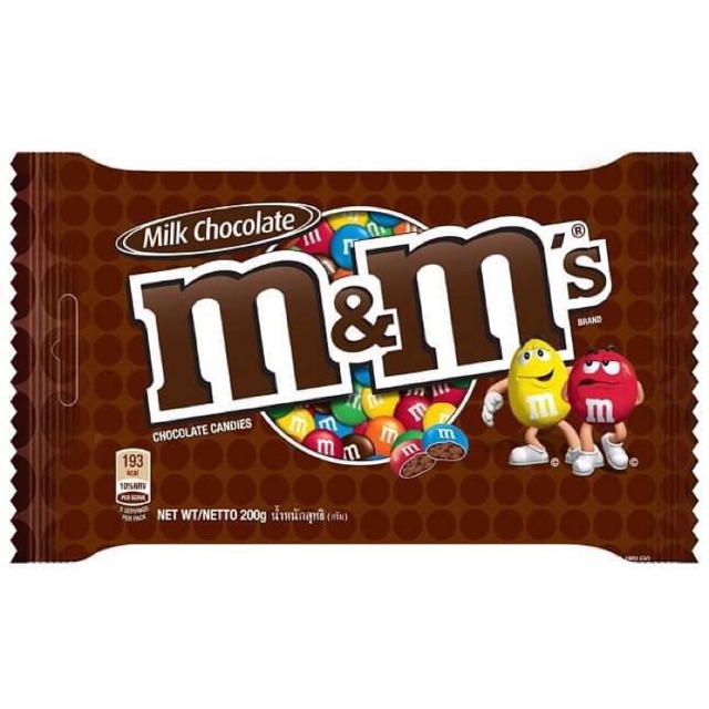 Combo kẹo socola milk M & M