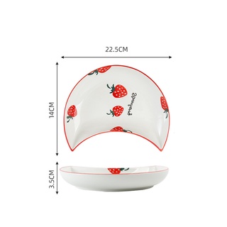 💝Set đĩa mặt trăng siêu đẹp[GỐM SỨ]💝 (có tách lẻ)