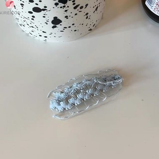 Set 2 kẹp tóc mái có ren siêu xinh