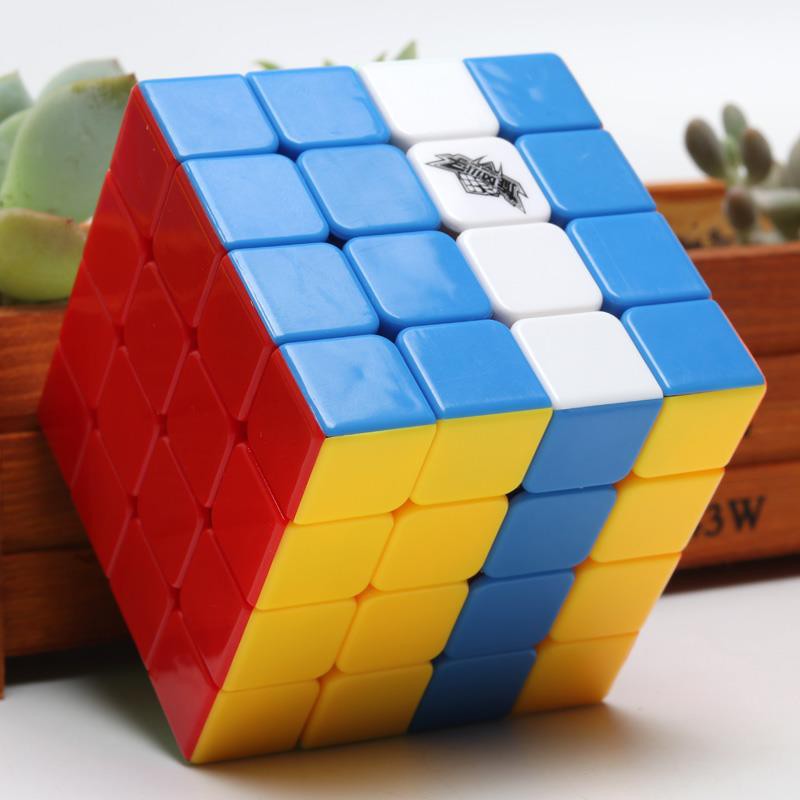 Miễn phí vận chuyển Cyclone Boy-order thứ 4 Rubik's Cube Speedy G4 Real Color-order thứ 4 Rubik's Cube Smooth Đồ chơi gi