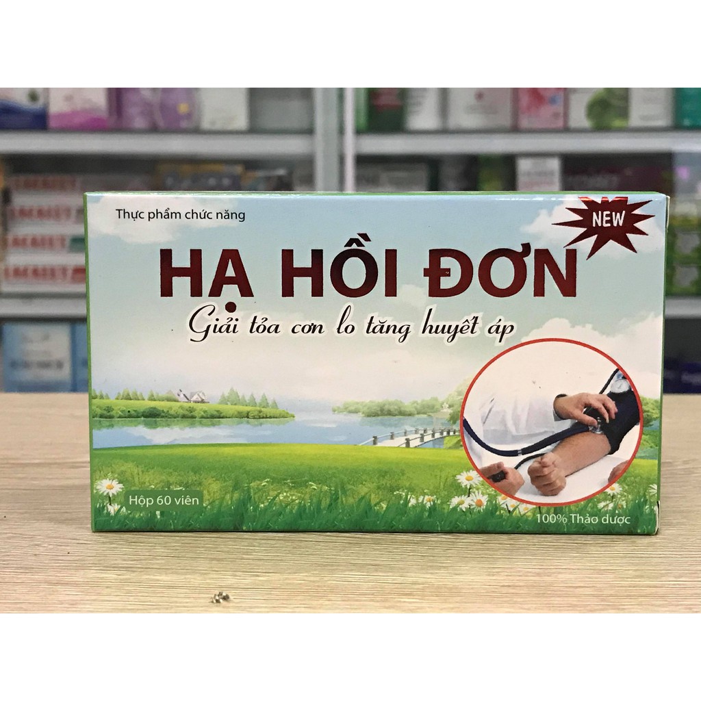 HẠ HỒI ĐƠN-HỖ TRỢ ỔN ĐỊNH HUYẾT ÁP
