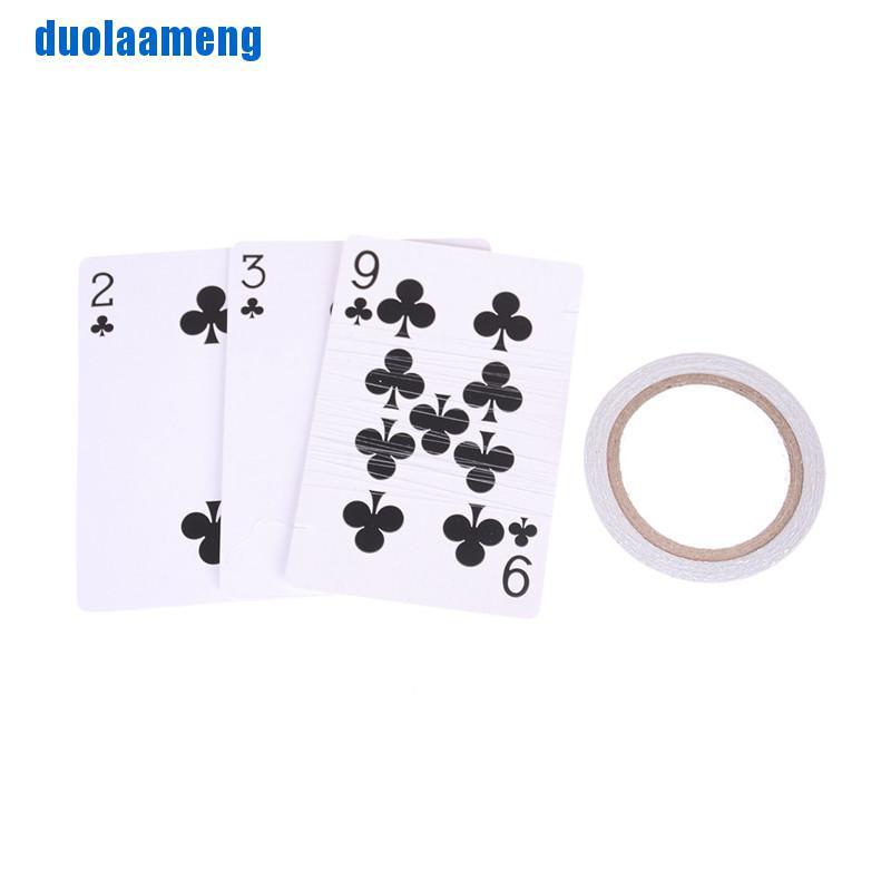 Lá bài poker bay lơ lửng kiểu UFO dùng để làm ảo thuật đường phố cận cảnh