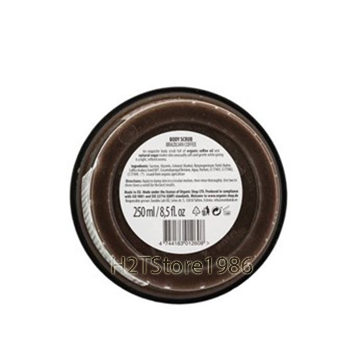 Tẩy da chết toàn thân Organic Coffee &amp; Sugar Body Scrub