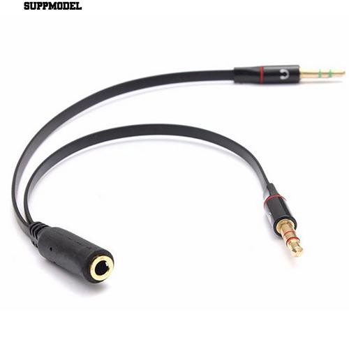 Cáp Chia Jack Âm Thanh 3.5Mm 2 Đầu Đực