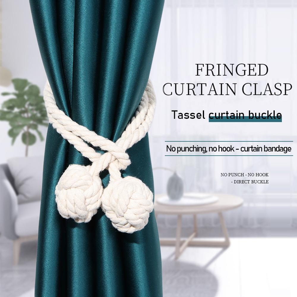 Dây Buộc Rèm Cửa Handmade Trang Trí Phòng Ngủ