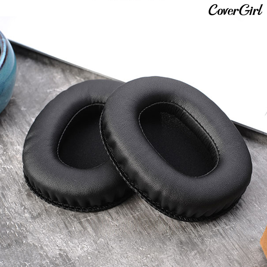 1 Cặp Đệm Bọc Tai Nghe Bằng Da Nhân Tạo Độ Co Giãn Cao