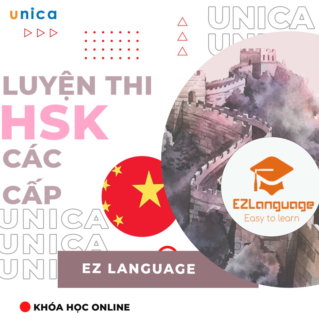 FULL khóa học NGOẠI NGỮ- Luyện thi HSK các cấp - Thầy Nguyễn Danh Vân [UNICA.VN]