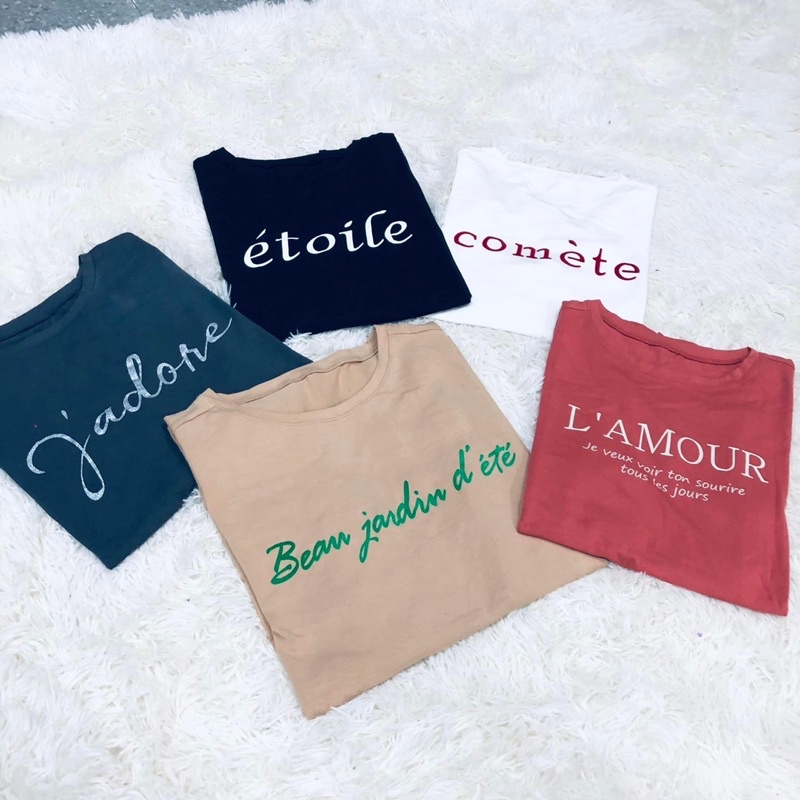 Áo thun cotton xuất hàn