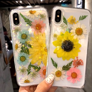 Ốp lưng điện thoại ép hoa tươi 🌼