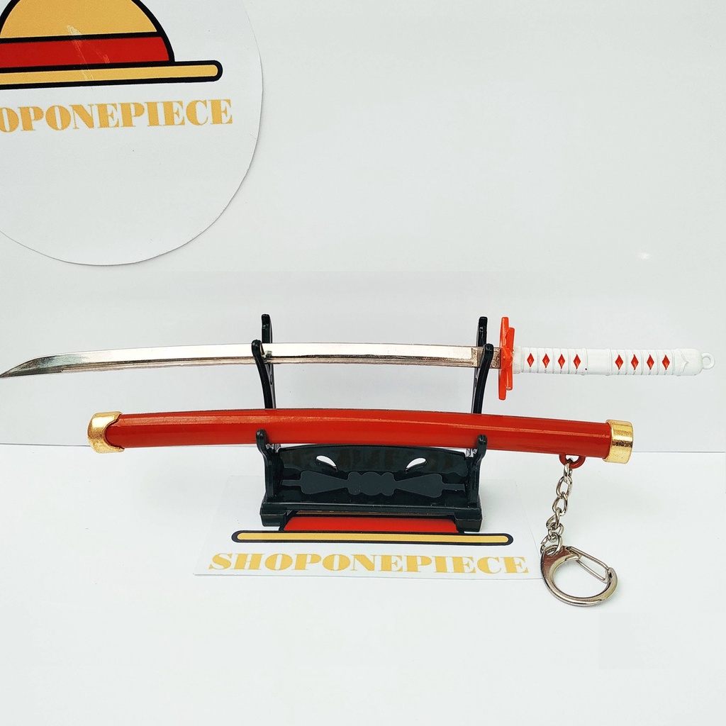[Tặng Kệ] Móc Khóa Kiếm Zoro One Piece Bằng Hợp Kim Không Gỉ 23cm ShopOnePiece