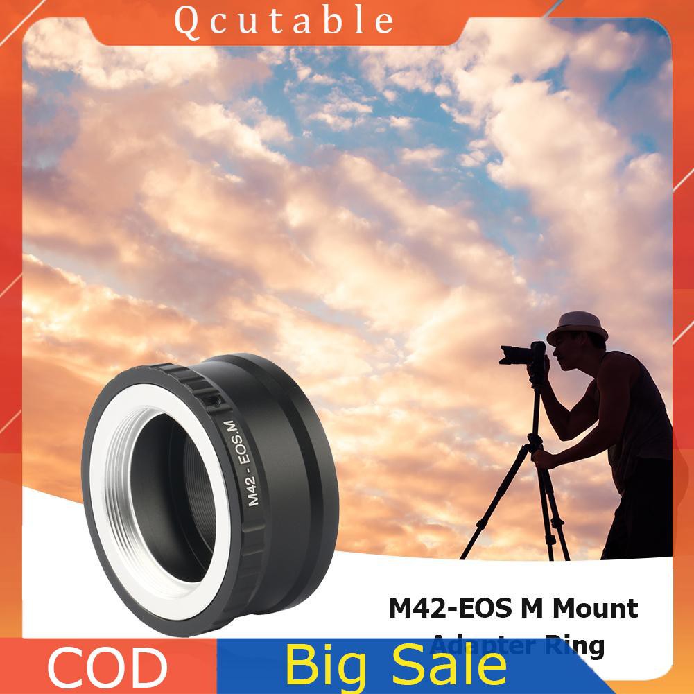 Ngàm Chuyển Đổi Ống Kính M42-Eos M42 Sang Canon Ef-M Mirro